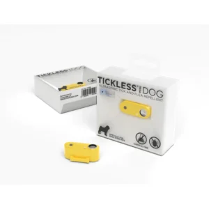 TICKLESS® MINI DOG – Mari Gold – dobíjateľný ultrazvukový odpudzovač kliešťov a bĺch pre psov