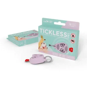 TICKLESS® PET Pink – Ultrazvukový odpudzovač kliešťov a bĺch pre psov
