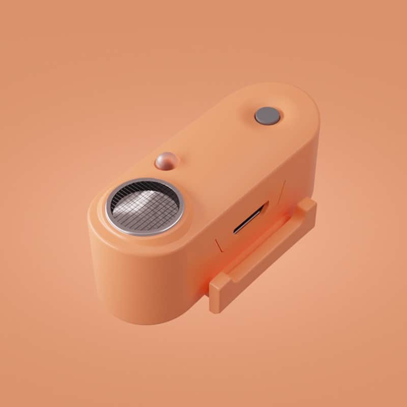 TICKLESS® MINI DOG – Hot Peach – dobíjateľný ultrazvukový odpudzovač kliešťov a bĺch pre psov – Obrázok 2