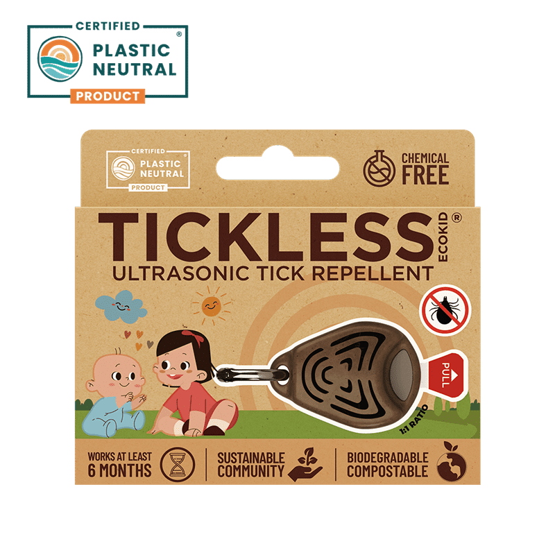 Tickless ECOKid - Ultrazvukový odpudzovač kliešťov a bĺch pre deti