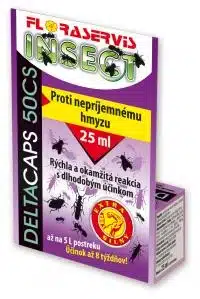 Deltacaps 50 CS postrek na hmyz, 25ml Floraservis – Obrázok 2